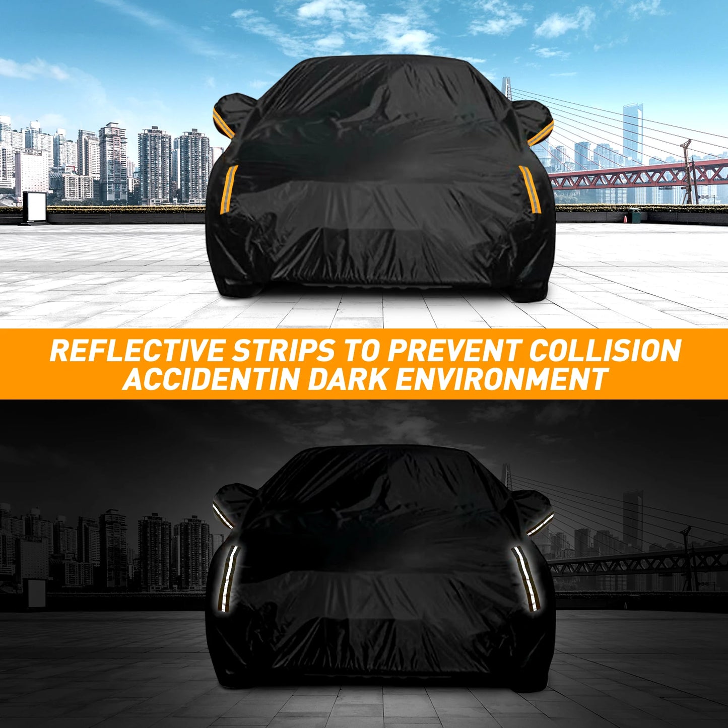 Neverlan Universal SUV Car Cover Waterproof UV Protection