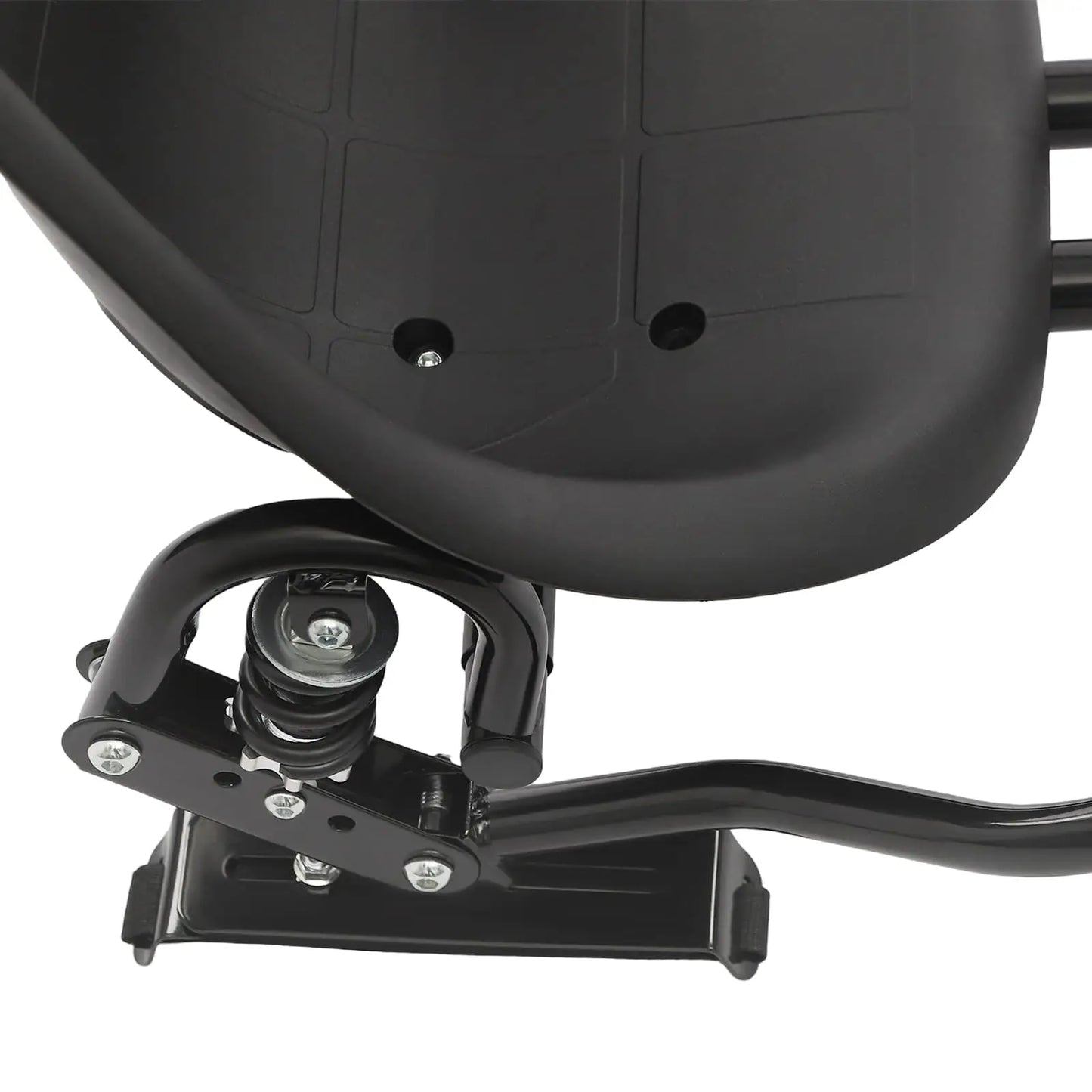 Woqlibe Hoverboard Go Kart Seat Attachment with Dual Shock Absorber, Bearing 220