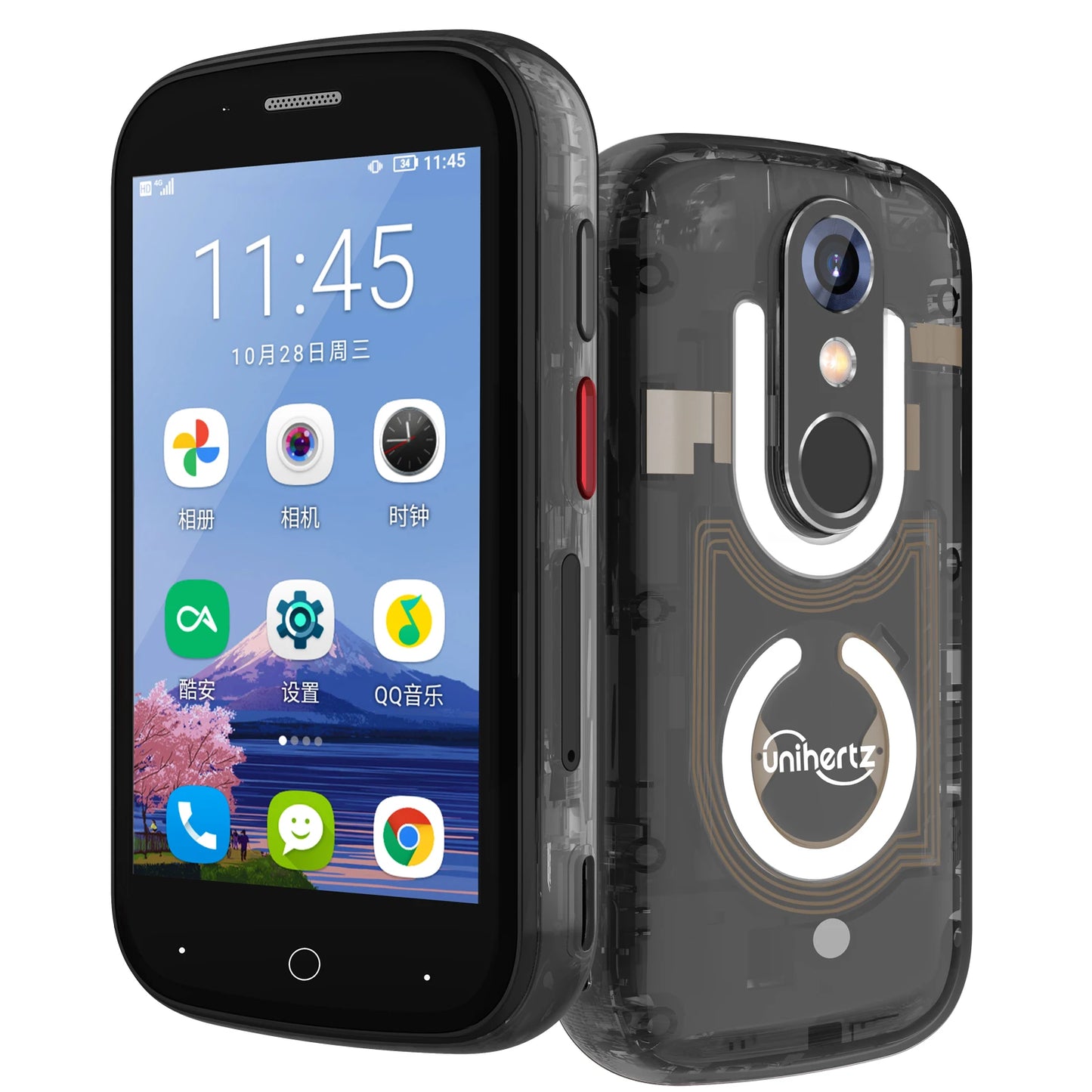 Unihertz Jelly Star Mini Smartphone Android 13 8GB RAM 256GB ROM 2000 mAh battery G99 Octa 48MP 3 inch Led Light Unlocked Phone