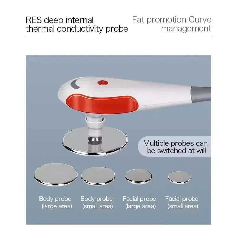 Newly arrived Portable448KHZ RFTecar Therapy RET CET Diathermy Body Sliming Machine Pain Relief Skin Tightening INDIBA Deep Care