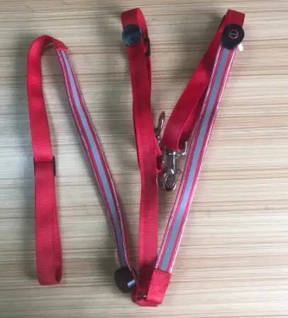 USB Rechargable Horse Breastplate Harness Nylon Night Three Charging Wires Riding Equipment Outdoor Visible At Night