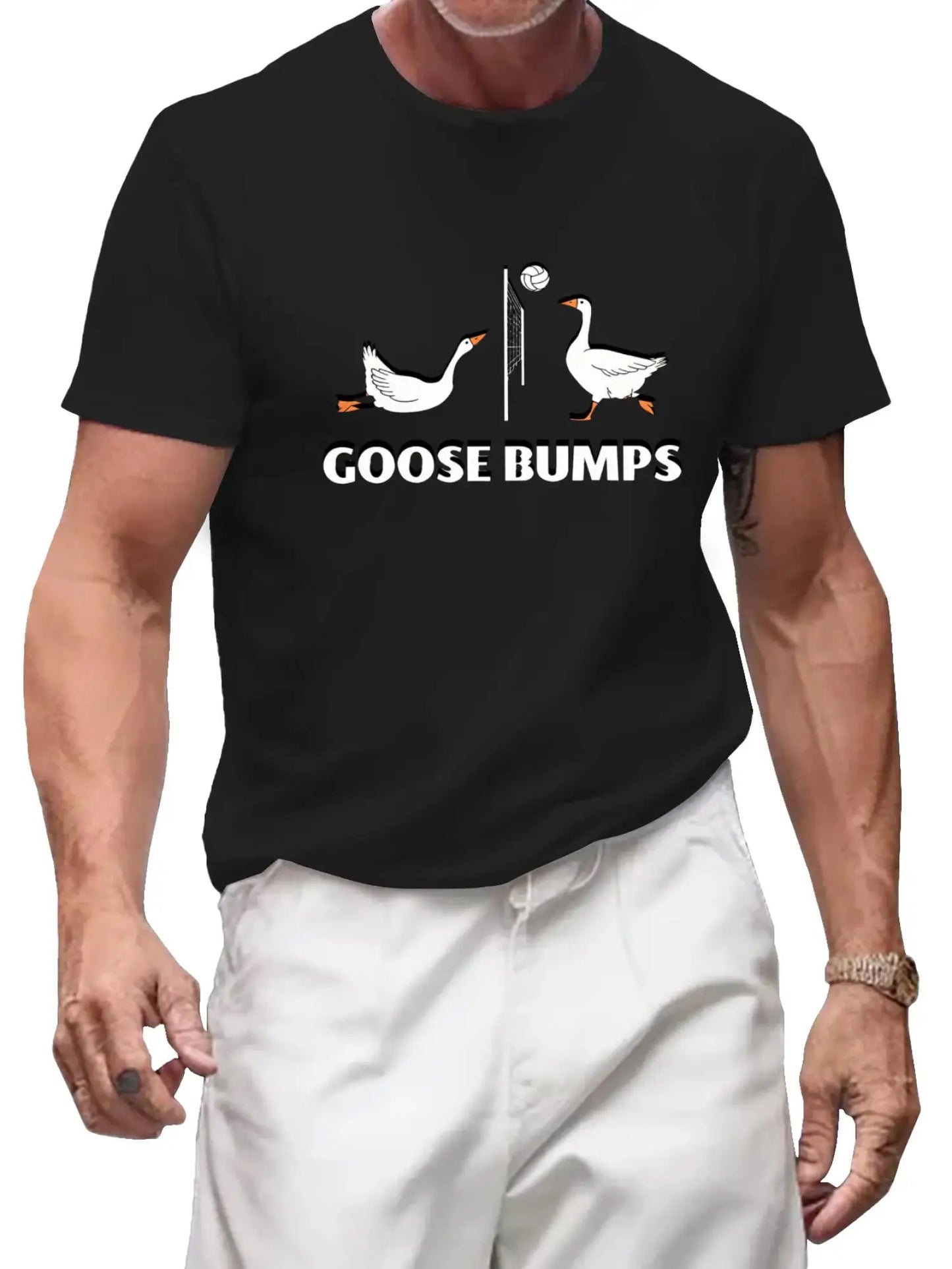 Goose Bumps T-Shirt, Funny Volleyball Team Shirt, Silly Goose Shirt, Funny PE Teacher Gifts, Volleyball Coach Shirt