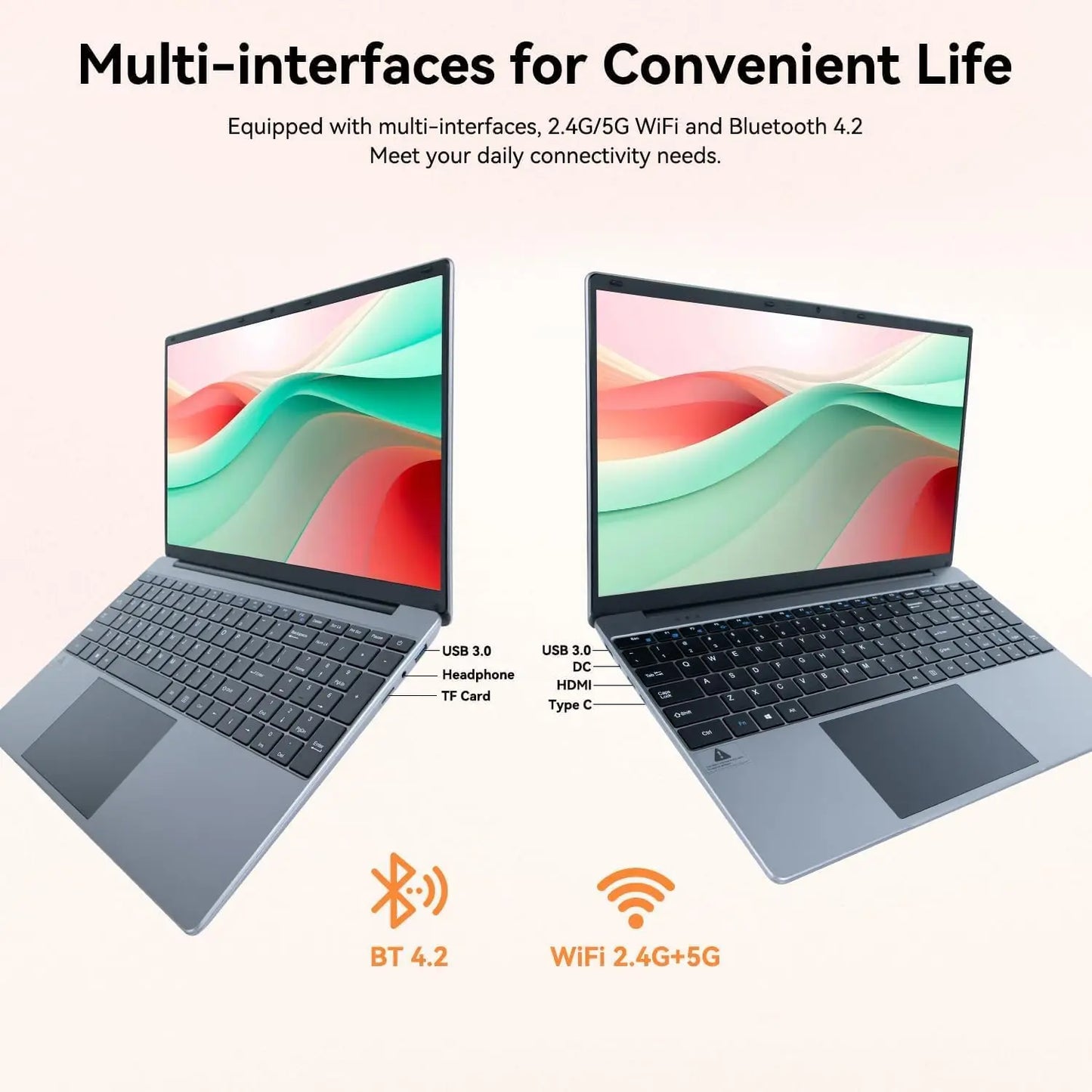 AEEZO-US Intel Celeron N5095 Quad-Core Laptop 16GB RAM 512GB SSD Windows 11