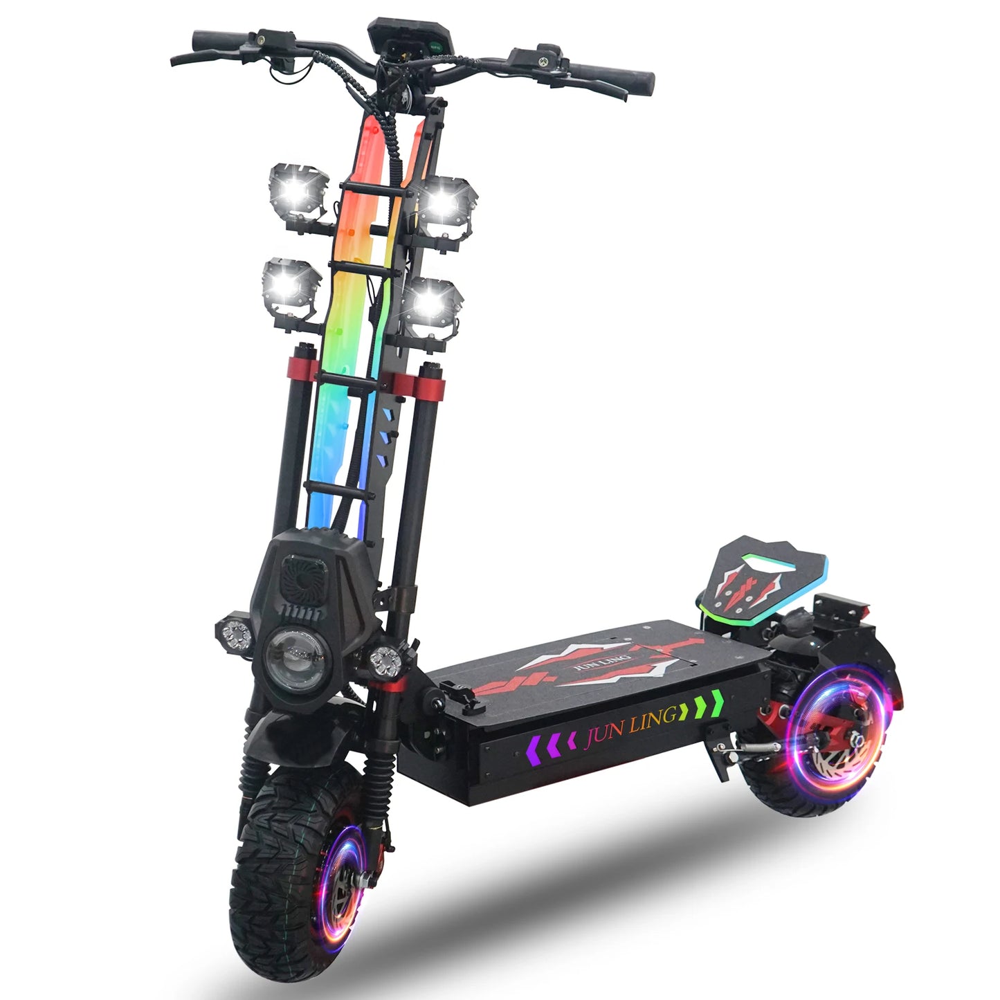 JL86 Electric Scooter 10000W Dual-Motor 60V40Ah 52Mph 75Mile E-Scooter with NFC Bluetooth 13 Inch Tire Electric Scooter Adults
