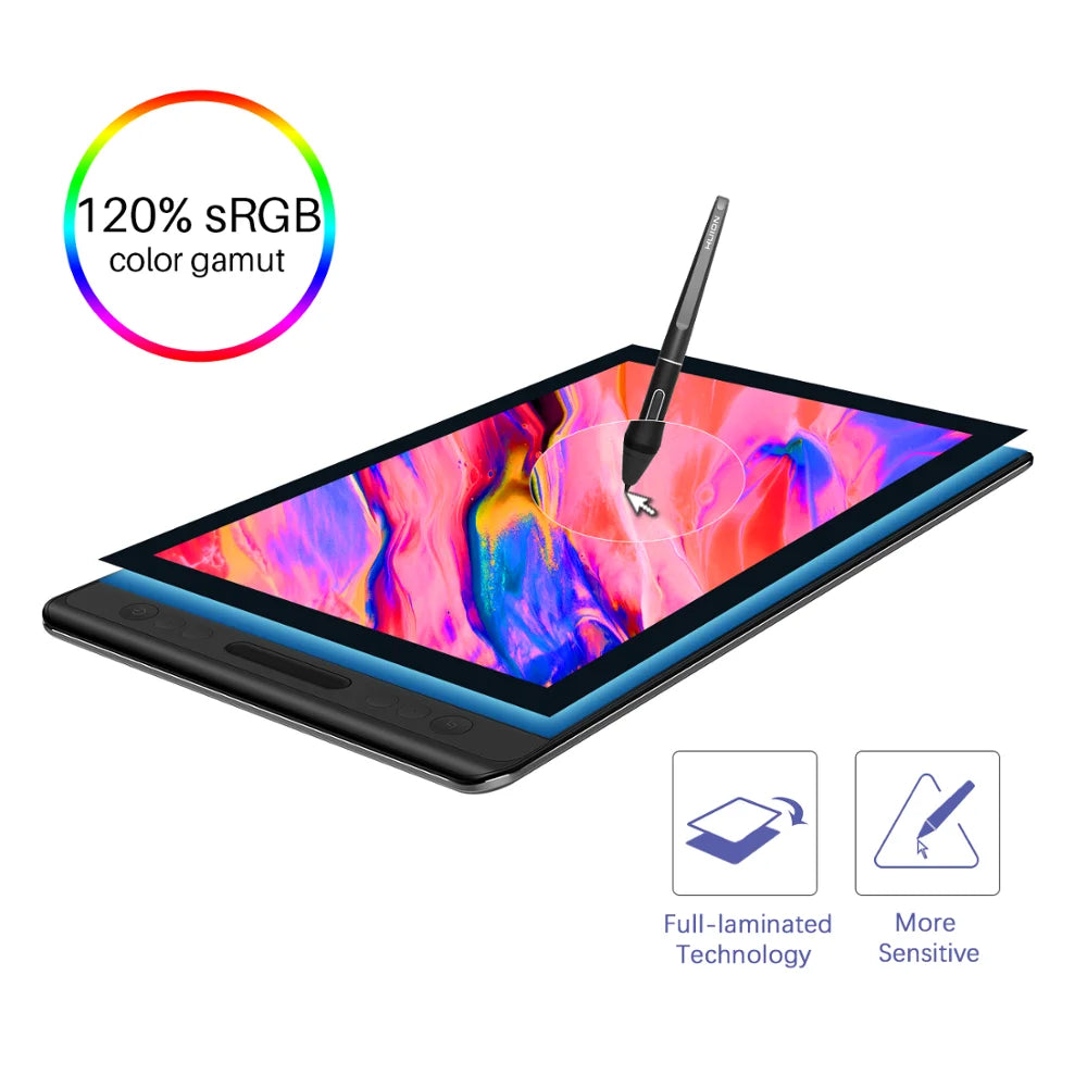 Huion Kamvas Pro Pen Display Tablet