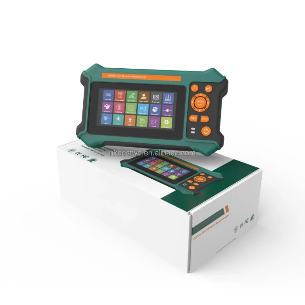 Factory Price 16 in 1 OTDR Fiber Optic Tester FTTH Use 1310/1550nm 28/26dB Dynamic Range 5m-80km Test Range