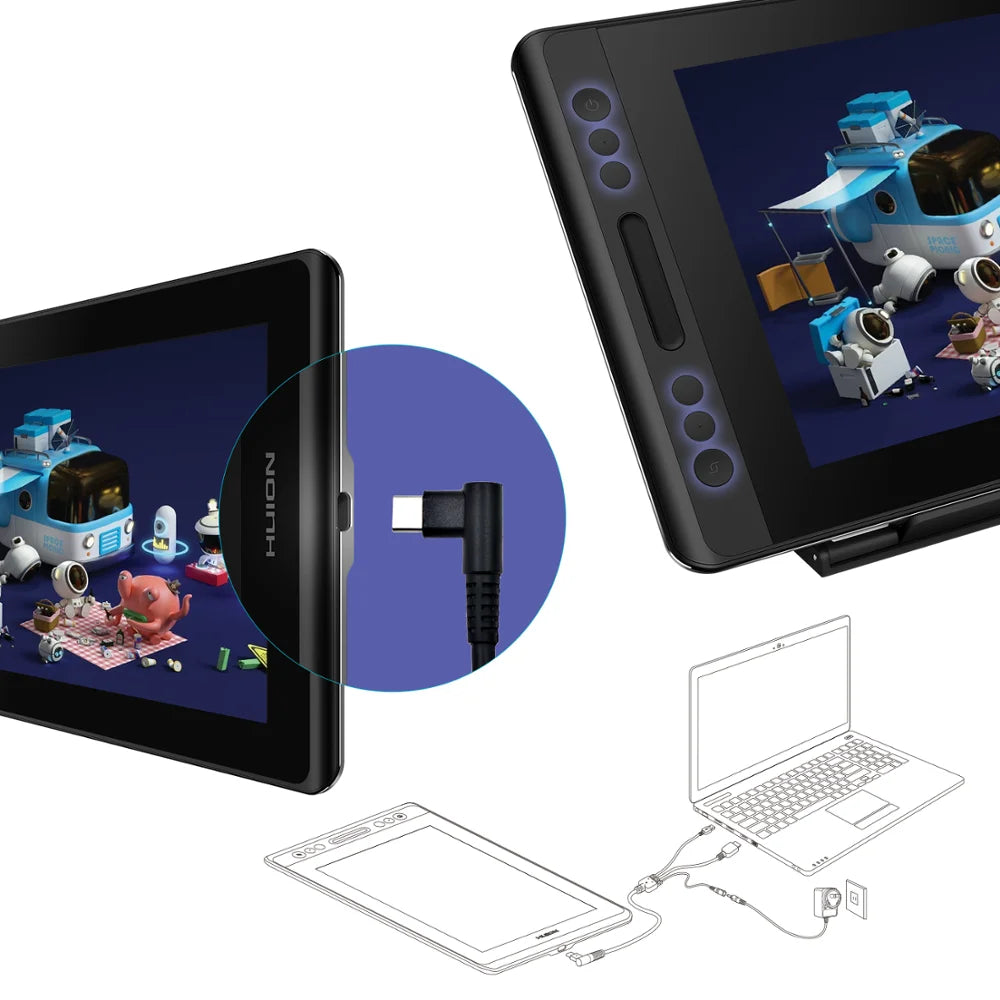 Huion Kamvas Pro Pen Display Tablet