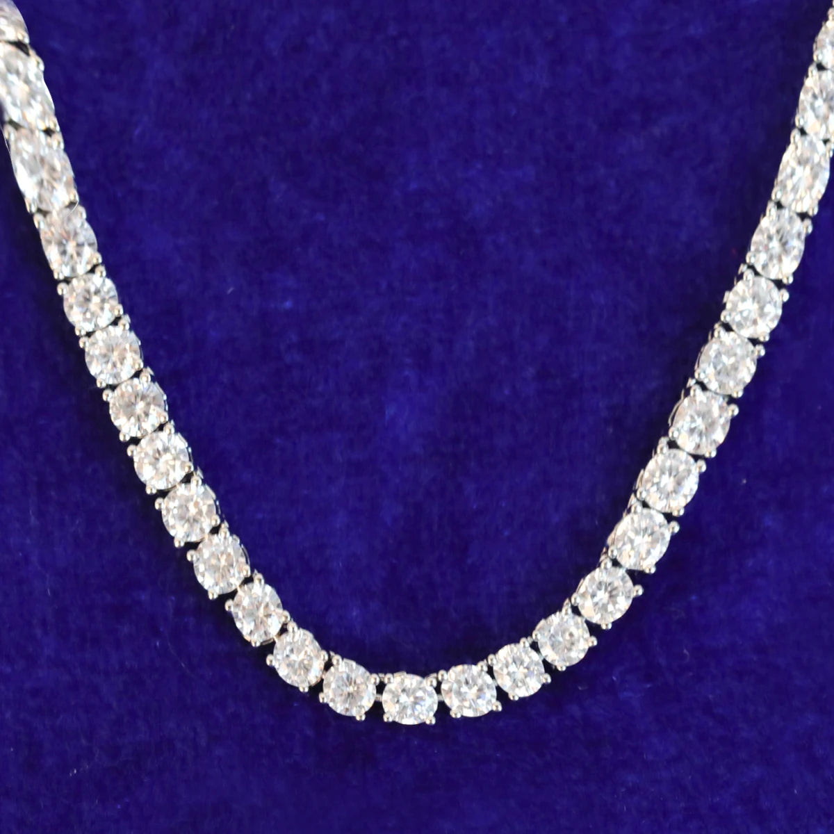 Bubble Letter Tennis Chain Real Gold Plated Choker Men's Necklace Hip Hop Jewelry Spring Clasp Free Shipping Items