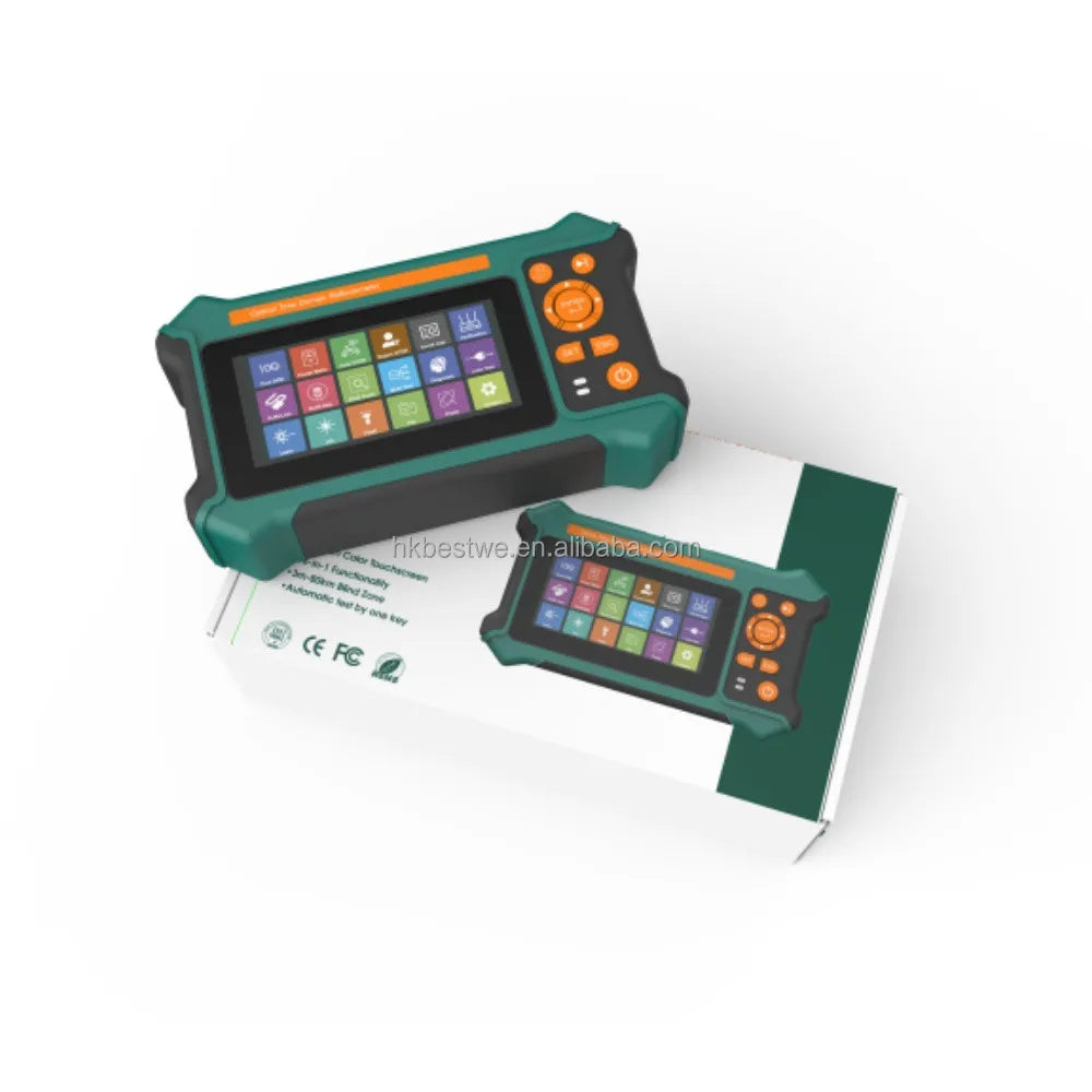 Factory Price 16 in 1 OTDR Fiber Optic Tester FTTH Use 1310/1550nm 28/26dB Dynamic Range 5m-80km Test Range