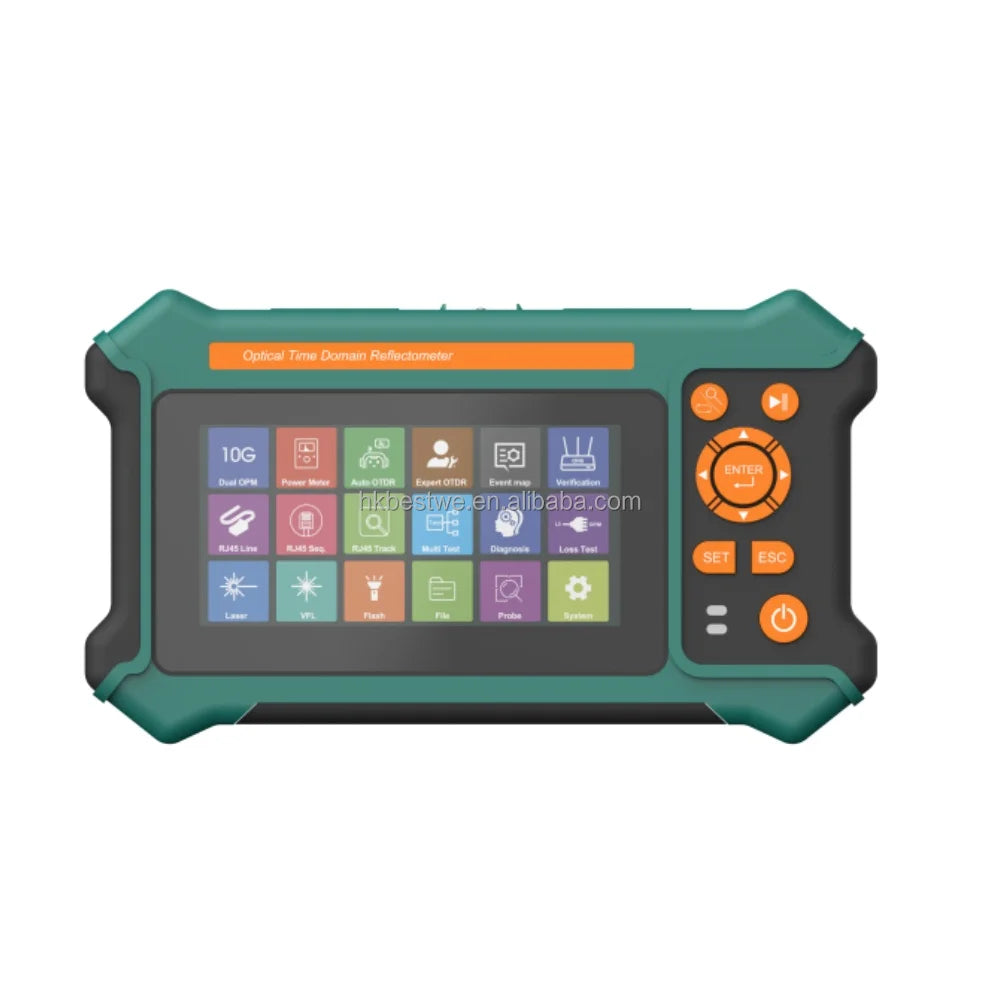 Factory Price 16 in 1 OTDR Fiber Optic Tester FTTH Use 1310/1550nm 28/26dB Dynamic Range 5m-80km Test Range