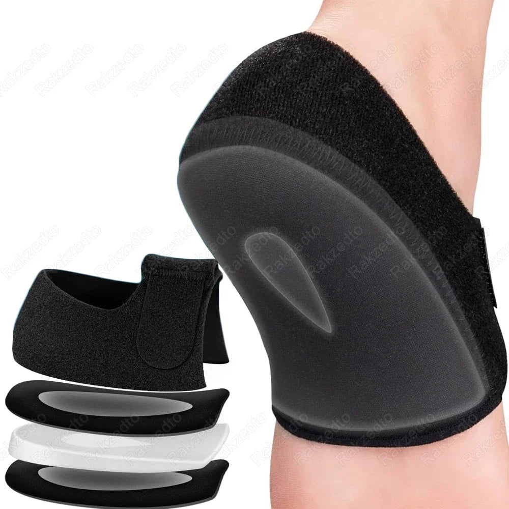 Plantar Fasciitis Heel Spur Foot Support With U-Shaped Silicone Gel Heel Cups for Heel Pain Relief Insoles for Man Woman Walking
