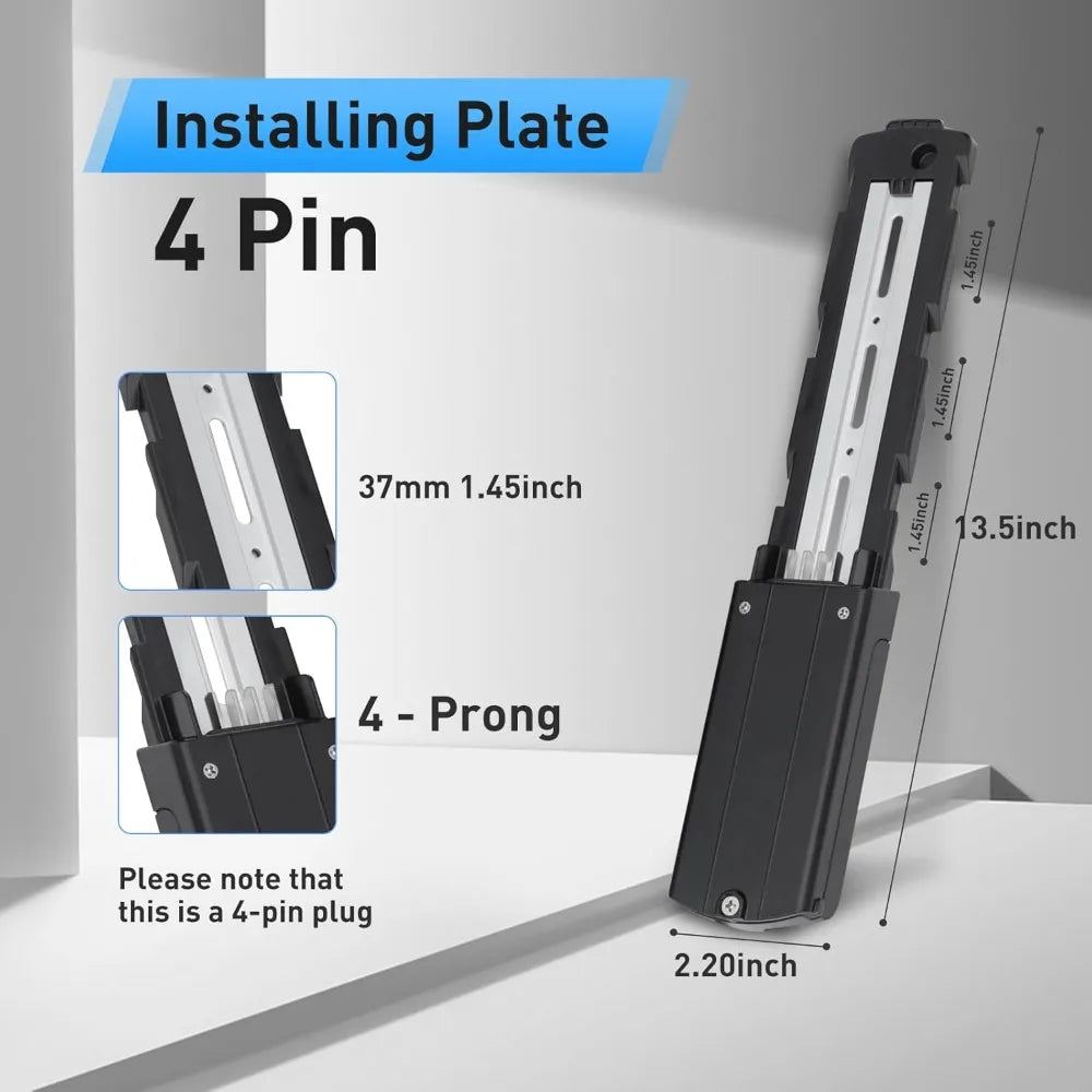 36V 48V 52V Hailong Ebike Battery with Charger Full Capacity 10Ah 15Ah 20Ah Powerful 18650 Lithium Battery Pack Free Shipping