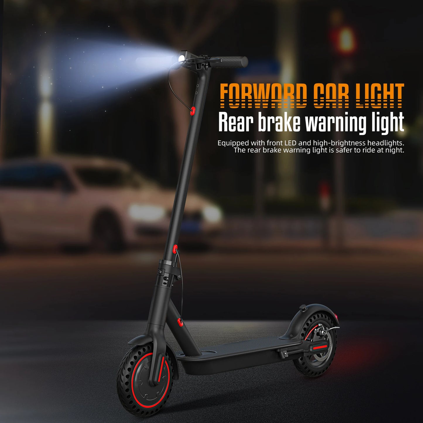 FREEBOY 350W Foldable Electric Scooter For Adults Dual Brake System