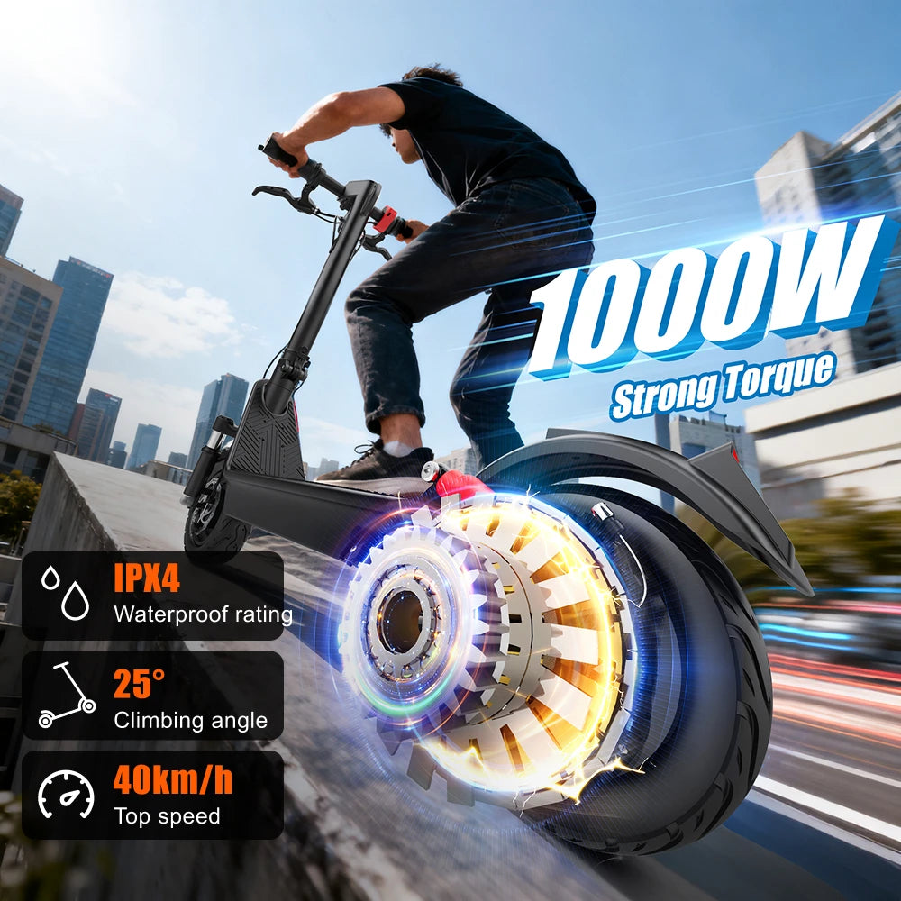 HX X9B Electric Scooter 1000W 20Ah Foldable For Adults