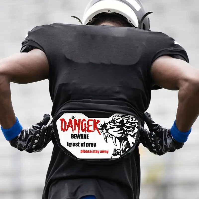 Youth Back Plates For Football Soccer Rear Back Protector Plate Football Low Back Pad Professional Lower Back Pads For Players