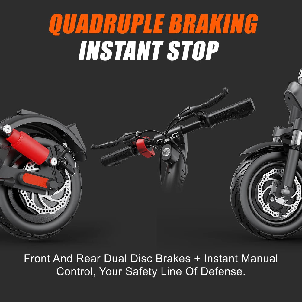 HX X9B Electric Scooter 1000W 20Ah Foldable For Adults