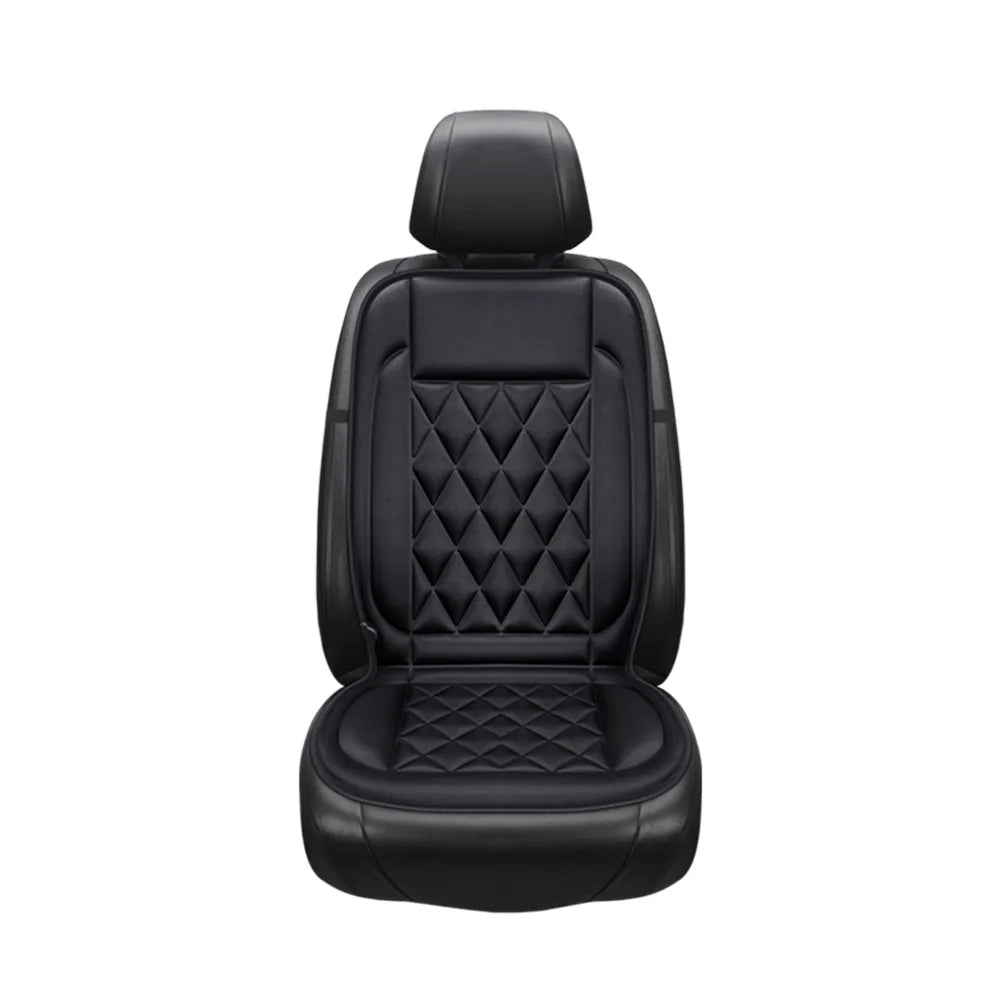 MOJOYCE Car Heated Seat Cover 12V Heating 2 Gear Adjustable Non Slip