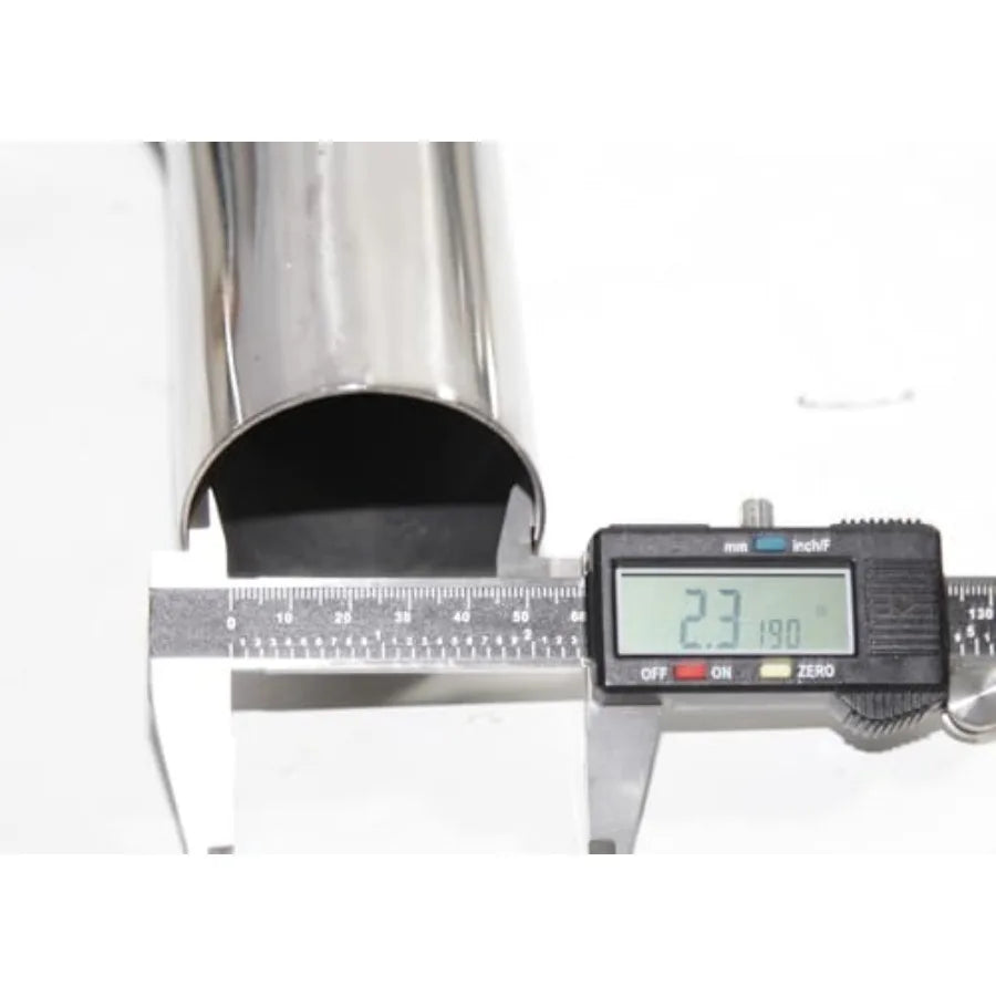 For 0717 Jeep Wrangler JK 2 4DR 2.5 SS Dual Axle Back Exhaust System with Muffler Replacement Parts Enhanced Performance and De