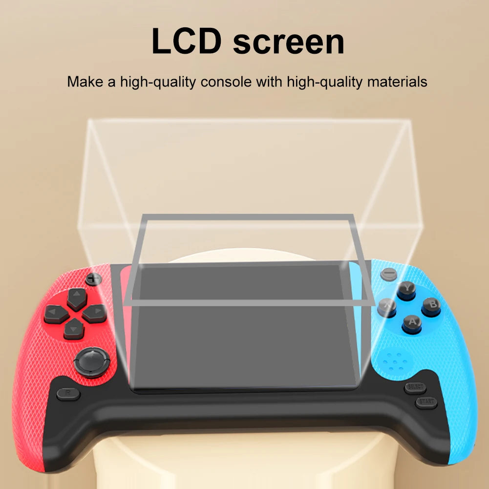 Portable Game Console 3.5inch LCD Screen TV Connect Nostalgic Game Console Video Game Console for Kids Adults for Single Player