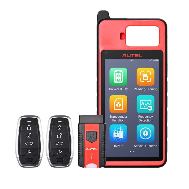 Autel MaxiIM KM100 Key Fob Programming Immobilizer Tool 2PCS Autel IKEY for 60s Key Generation OBD IMMO Key Learning on 99% Car