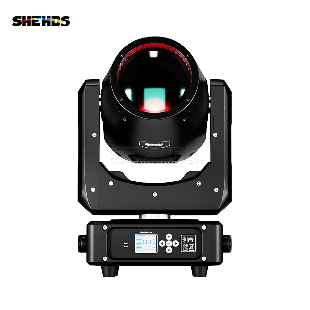 New Arrival SHEHDS 2PCS MINI 230W 7R Beam Bulb Moving Head Lighting Rainbow for Wedding Nightclub Theater Disco Performance