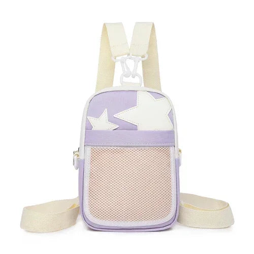 Ita Bag New 3 Way Cute Canvas Shoulder Bags Women Popular Display Backpacks Japanese Kawaii Transparent Crossbody Bag Bolsos