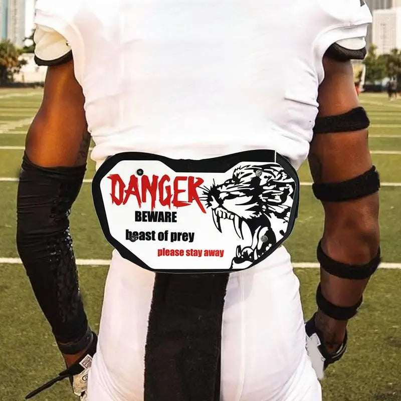 Youth Back Plates For Football Soccer Rear Back Protector Plate Football Low Back Pad Professional Lower Back Pads For Players