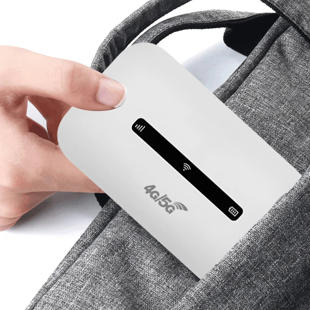 4G LTE Mobile WiFi Router 150Mbps Portable WiFi Hotspot with SIM Card Slot Wireless Internet Router for Home Office Car Travel