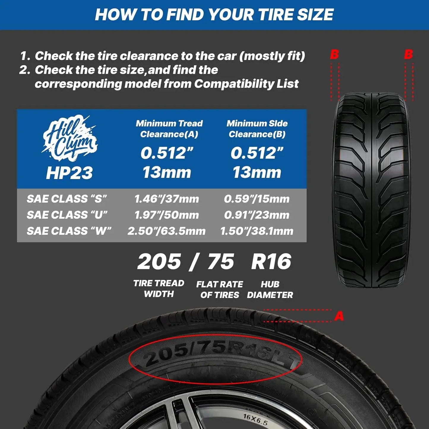 Heavy-Duty Snow Chains for Trucks & SUVs, Quick Fit & Reusable Traction Aid, Set of 2