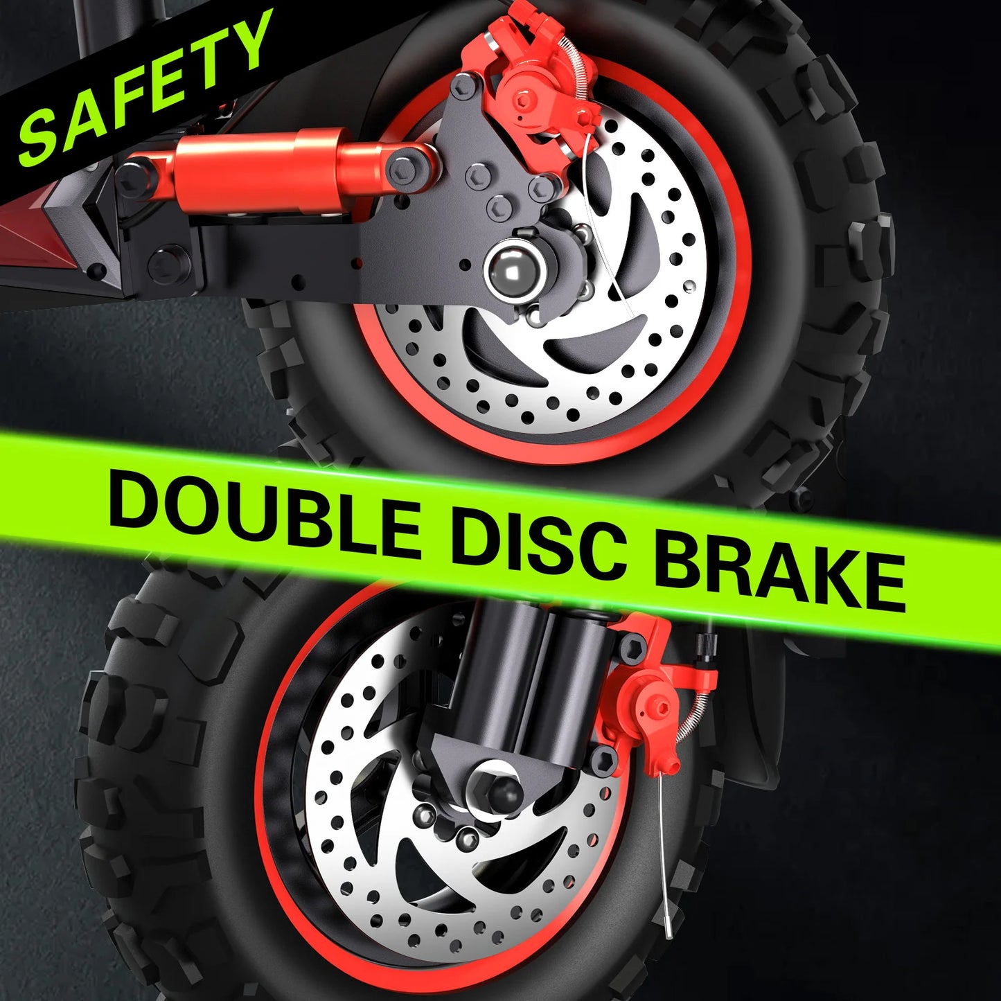 FREEBOY J11 PLUS Adult Electric Scooter 1200W Motor 48V 21Ah Battery Folding E-Scooter 11 Fat Tire E-Mountain Scooter