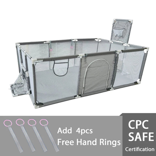 IMBABY Baby Playpens Indoor Baby corralitos Safety Barriers for Kids Baby Activity Gym Large Parks for Baby Groundbox Fence