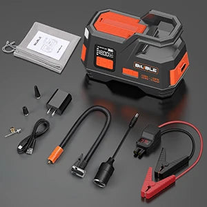 ZUKAKA 26800mAh Jump Starter With Air Compressor And Booster