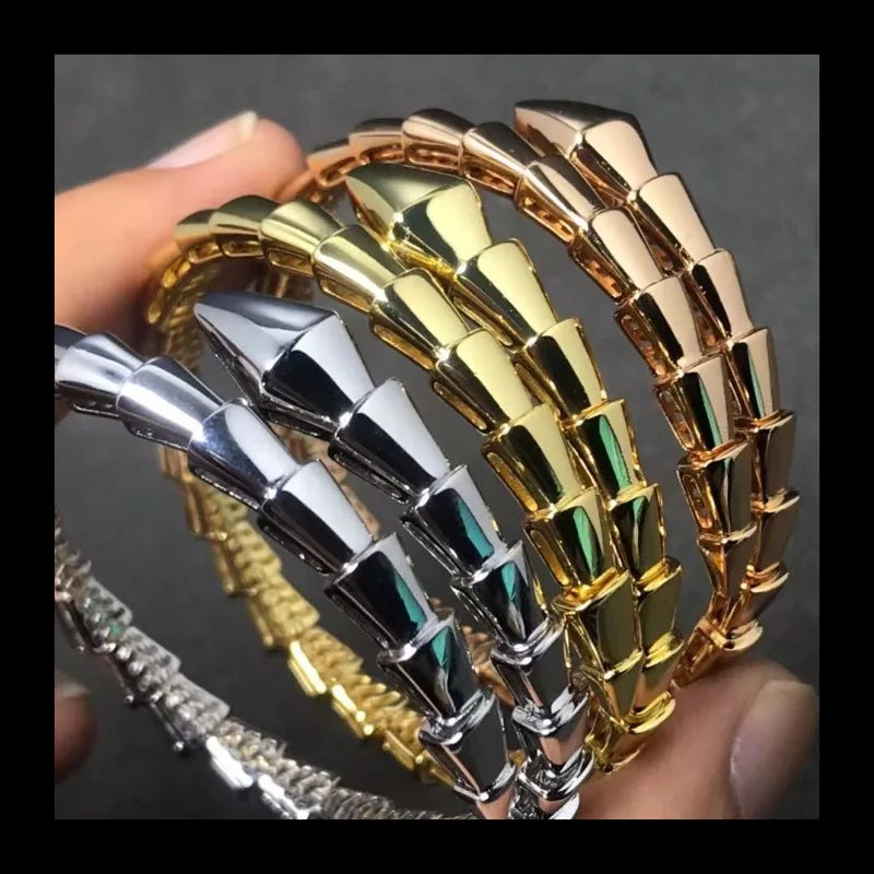 CNC Snake Bracelet High Version for Women Jewelry Style
