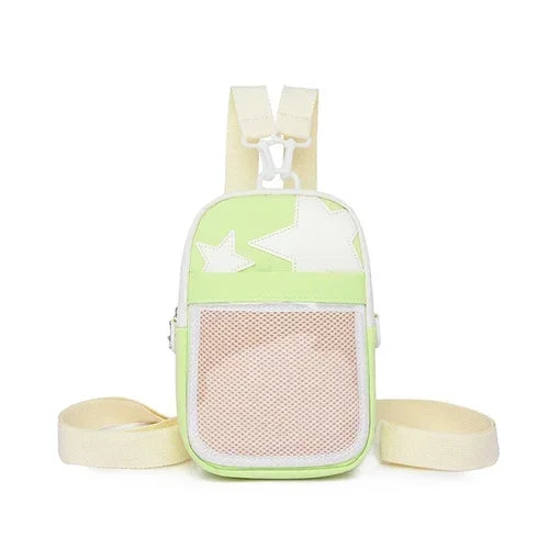 Ita Bag New 3 Way Cute Canvas Shoulder Bags Women Popular Display Backpacks Japanese Kawaii Transparent Crossbody Bag Bolsos