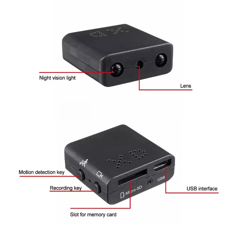 Wireless Camera 1920x1080P Home Security Camcorder Infrared Night Vision Motion Detection Support TF Card Up To 32G Micro Cam