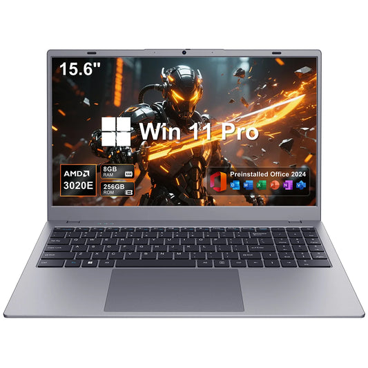Coolby AMD Laptop Notebook 8GB RAM 256GB SSD FHD Display