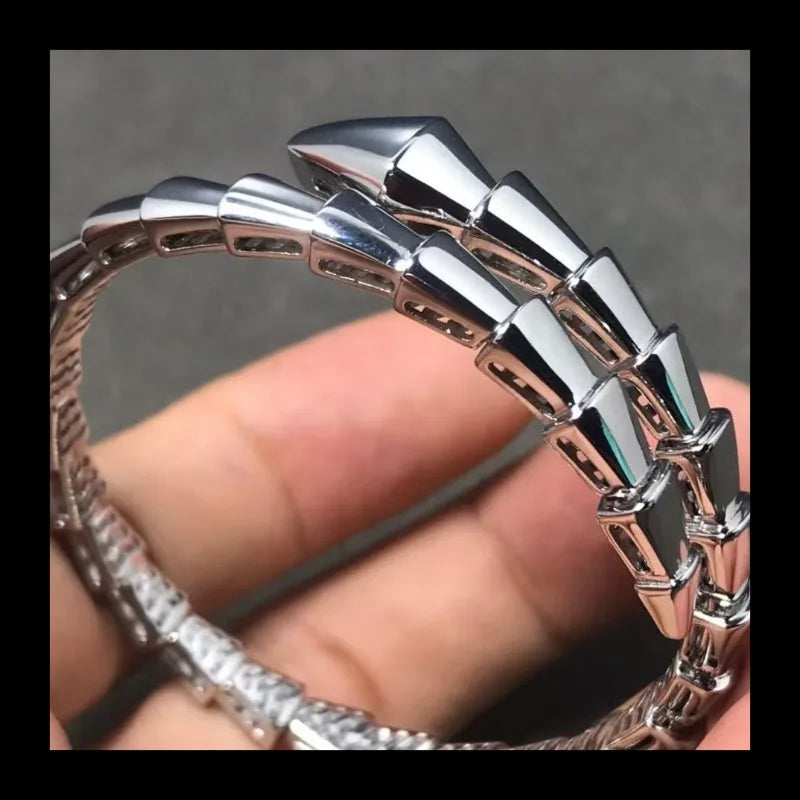 CNC Snake Bracelet High Version for Women Jewelry Style