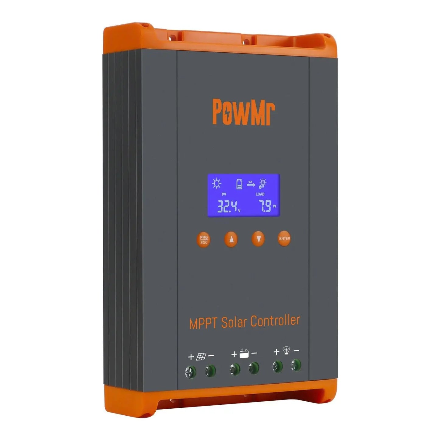 PowMr 60A MPPT Solar Charge Controller 12V /24V /36V/48V Charger for 720W-2800W off grid Controller Max PV 160V LED LCD Display
