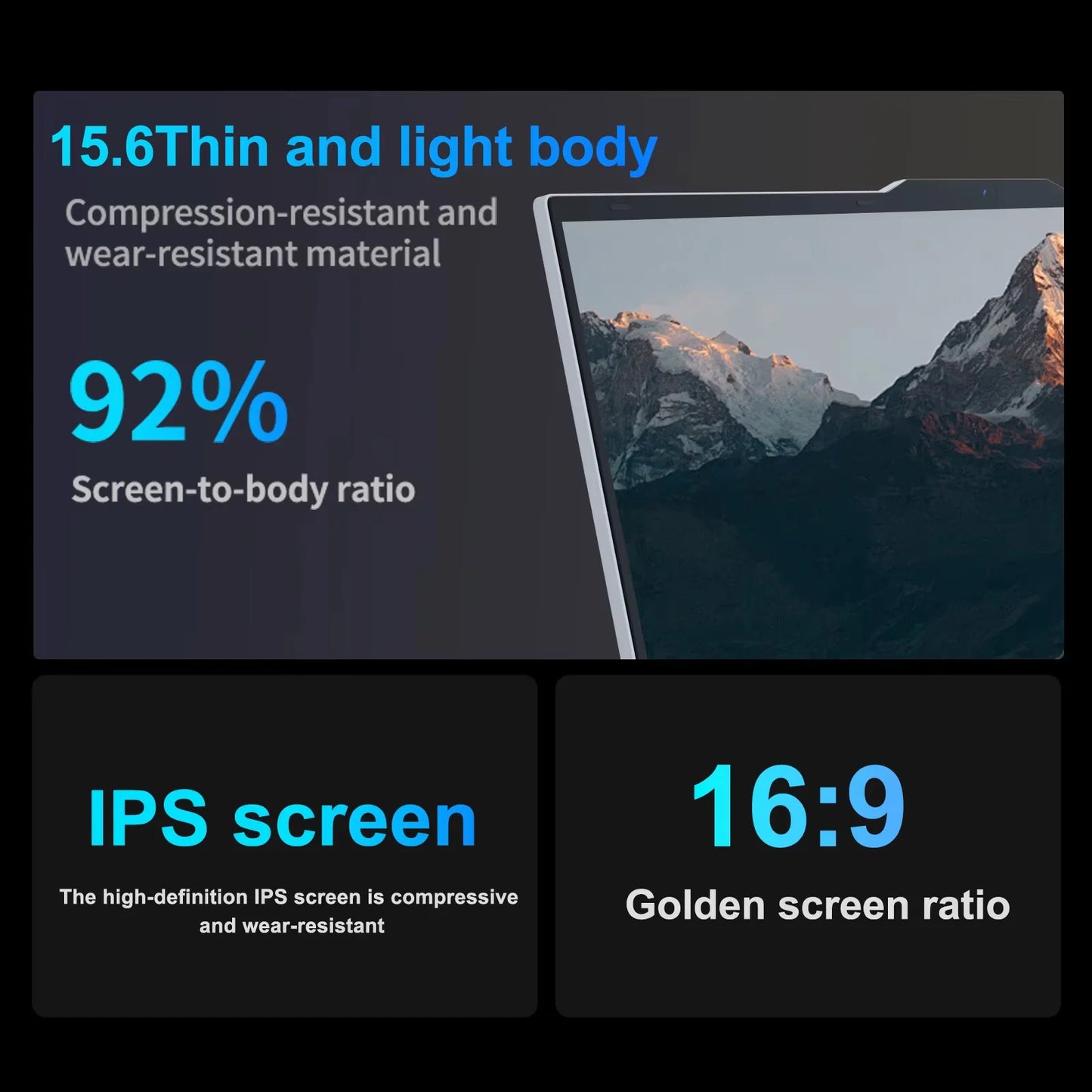 Erilles Intel Core I7 6500U 16GB RAM 1TB SSD Laptop