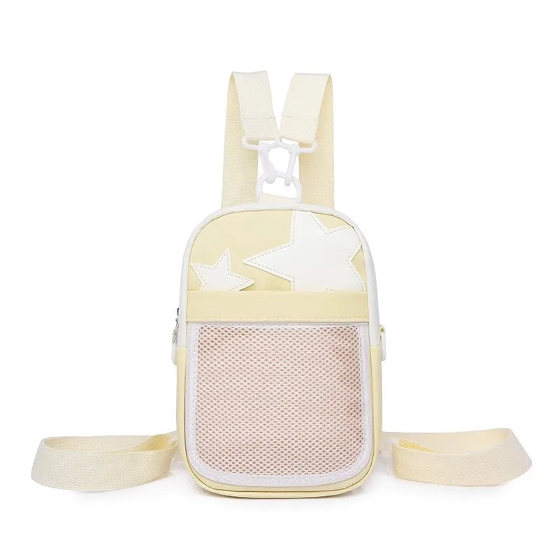 Ita Bag New 3 Way Cute Canvas Shoulder Bags Women Popular Display Backpacks Japanese Kawaii Transparent Crossbody Bag Bolsos