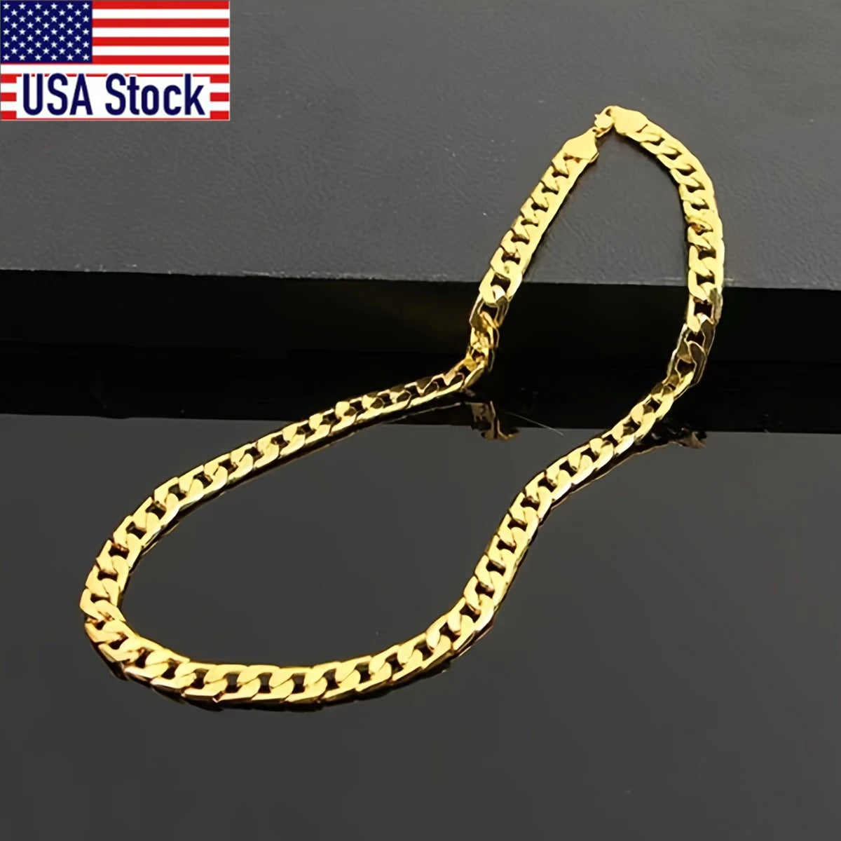 1Pc Rugged Hip Hop Link Chain Necklace - Luxury Daily Wear Jewelry for Unmatched Style