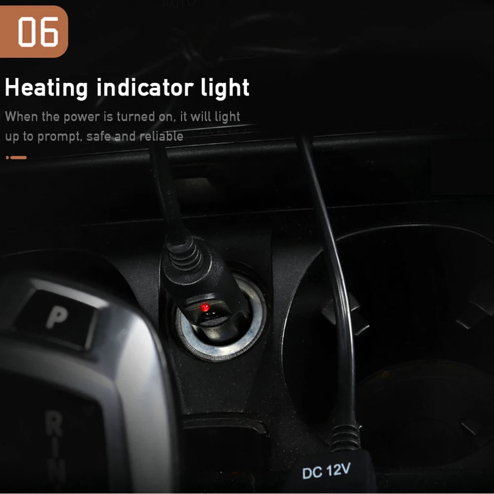 MOJOYCE Car Heated Seat Cover 12V Heating 2 Gear Adjustable Non Slip