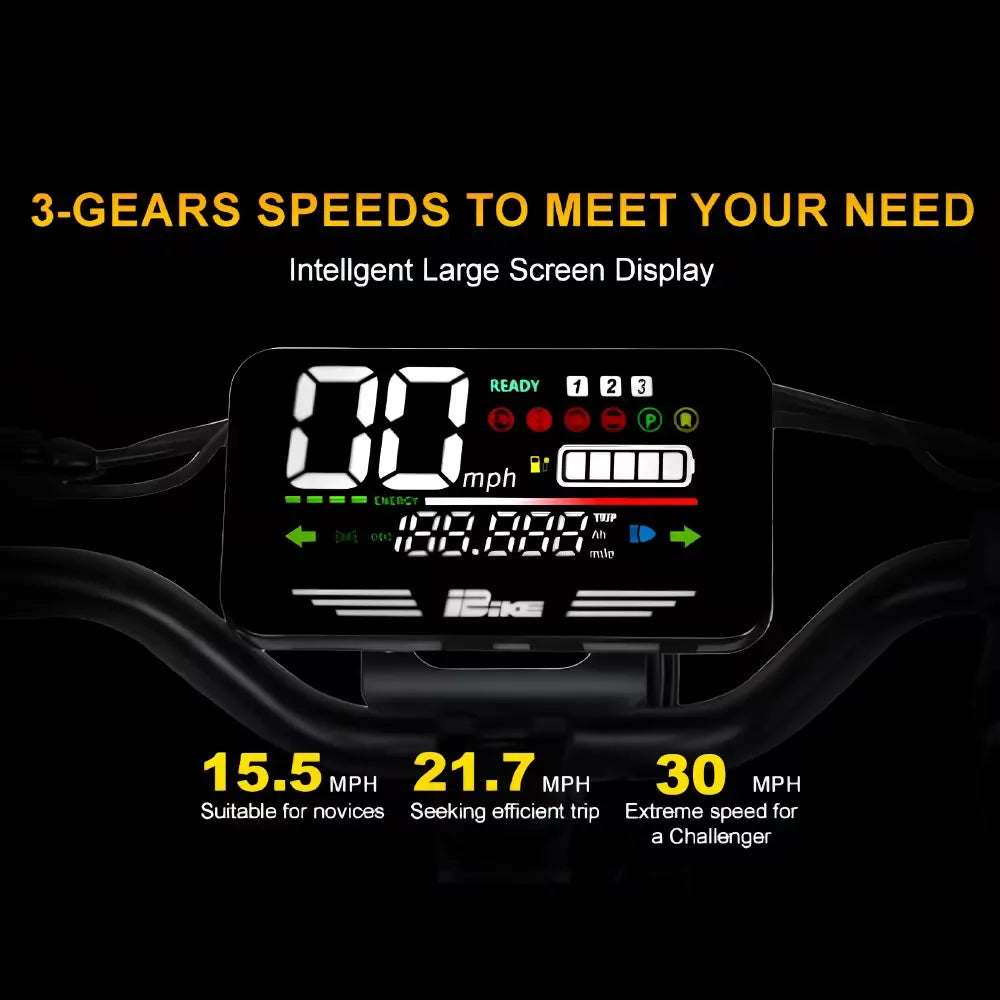 EOEOTWO GT06 Electric Scooter Adults 30MPH,1200W Motor E-Scooter,11'' Off-Road Tire Scooter with Dual Suspension & Side Light