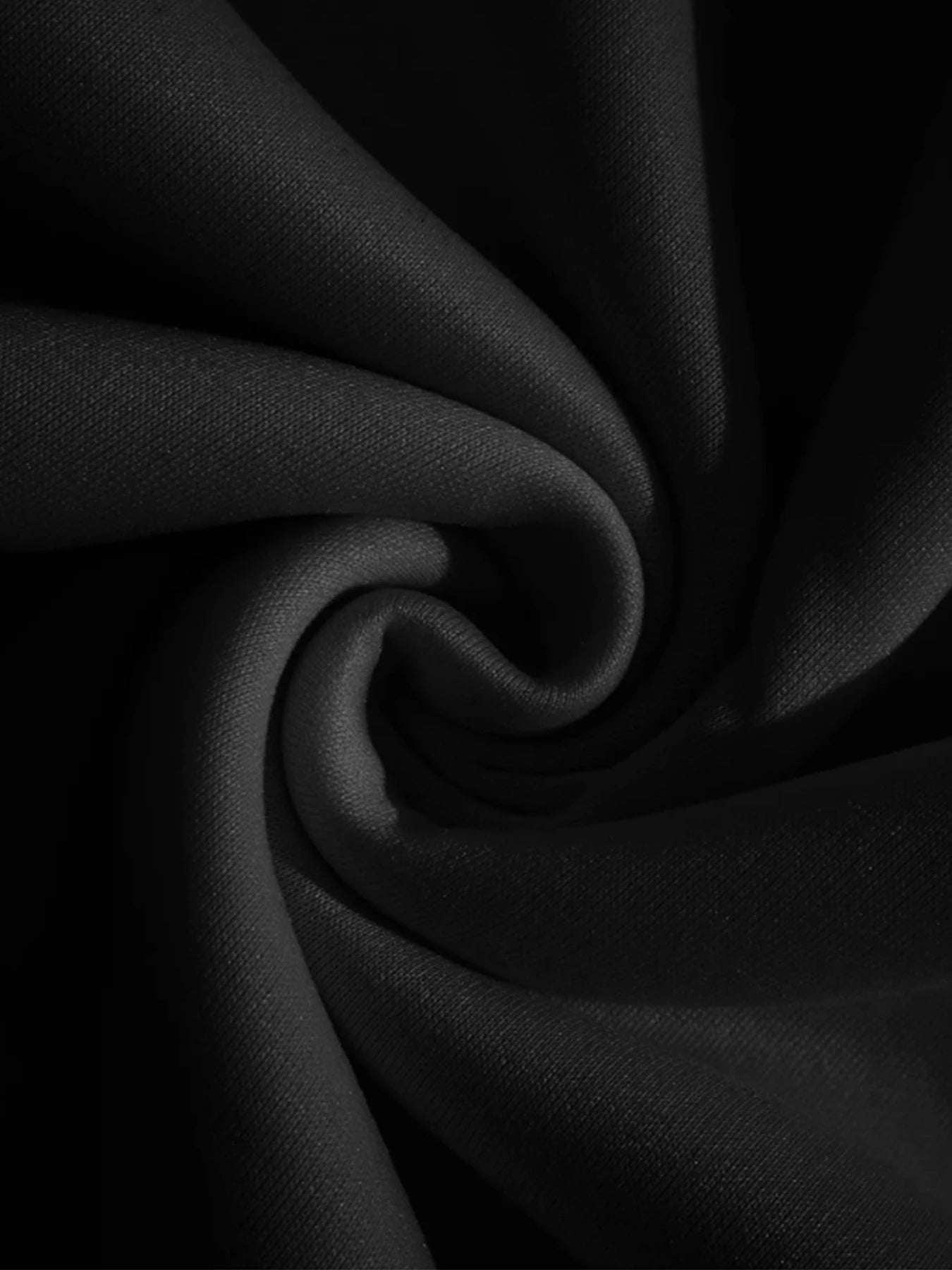 Horse Print Crewneck Sweatshirt for Women Casual Wear Black Plus-Size