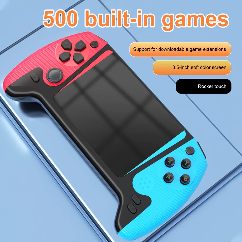 Portable Game Console 3.5inch LCD Screen TV Connect Nostalgic Game Console Video Game Console for Kids Adults for Single Player