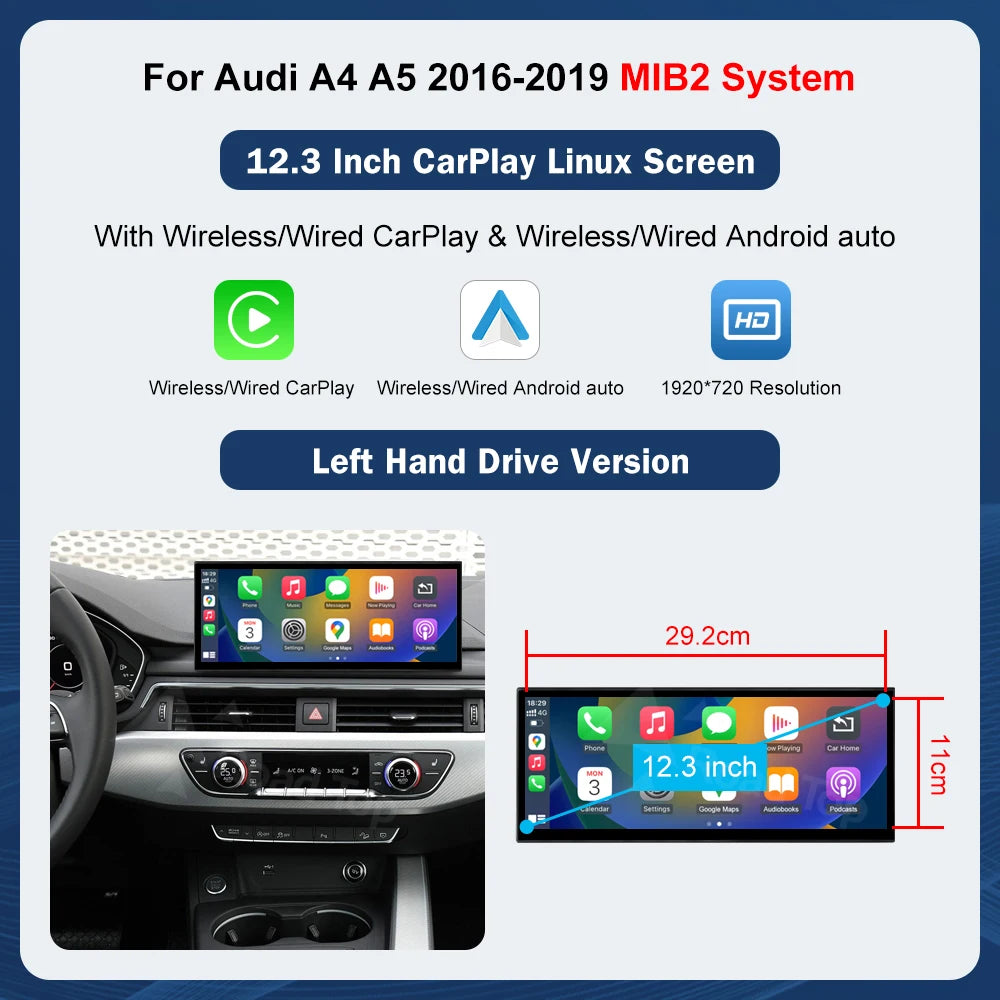 Road Top Audi A4 A5 S4 S5 Multimedia Touch Screen