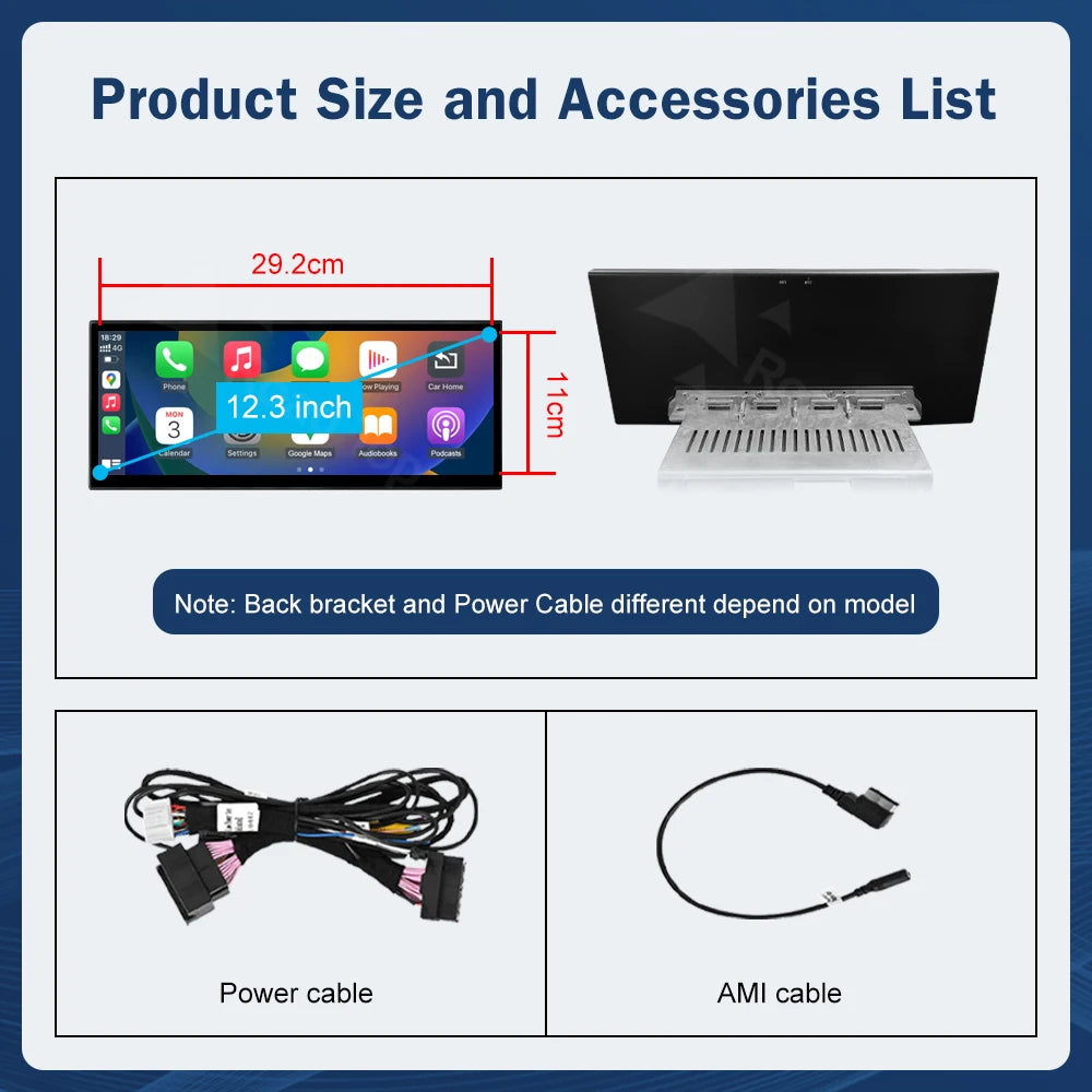 Road Top Audi PremiumQuality Display For A4 A5 S4 S5