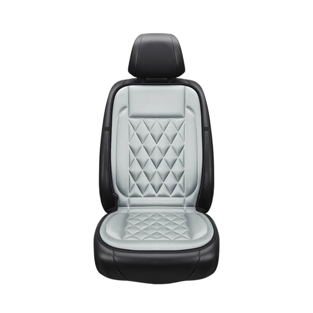 MOJOYCE Car Heated Seat Cover 12V Heating 2 Gear Adjustable Non Slip