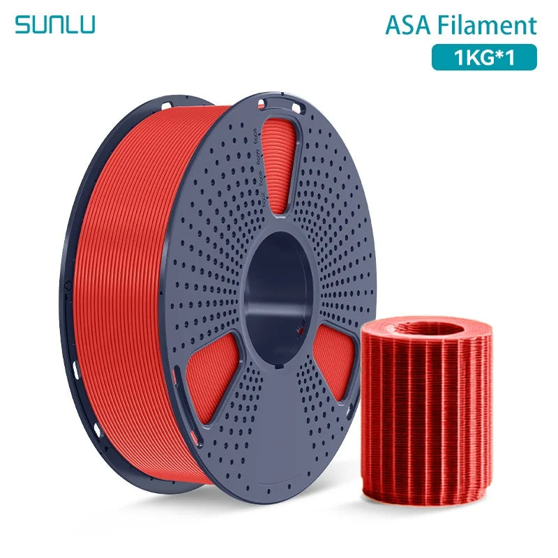 SUNLU 1KG ASA Filament 1.75mm, UV/Rain/Heat Resistant Tough 3D Printer Filament for Printing Outdoor Functional Mechanical Parts