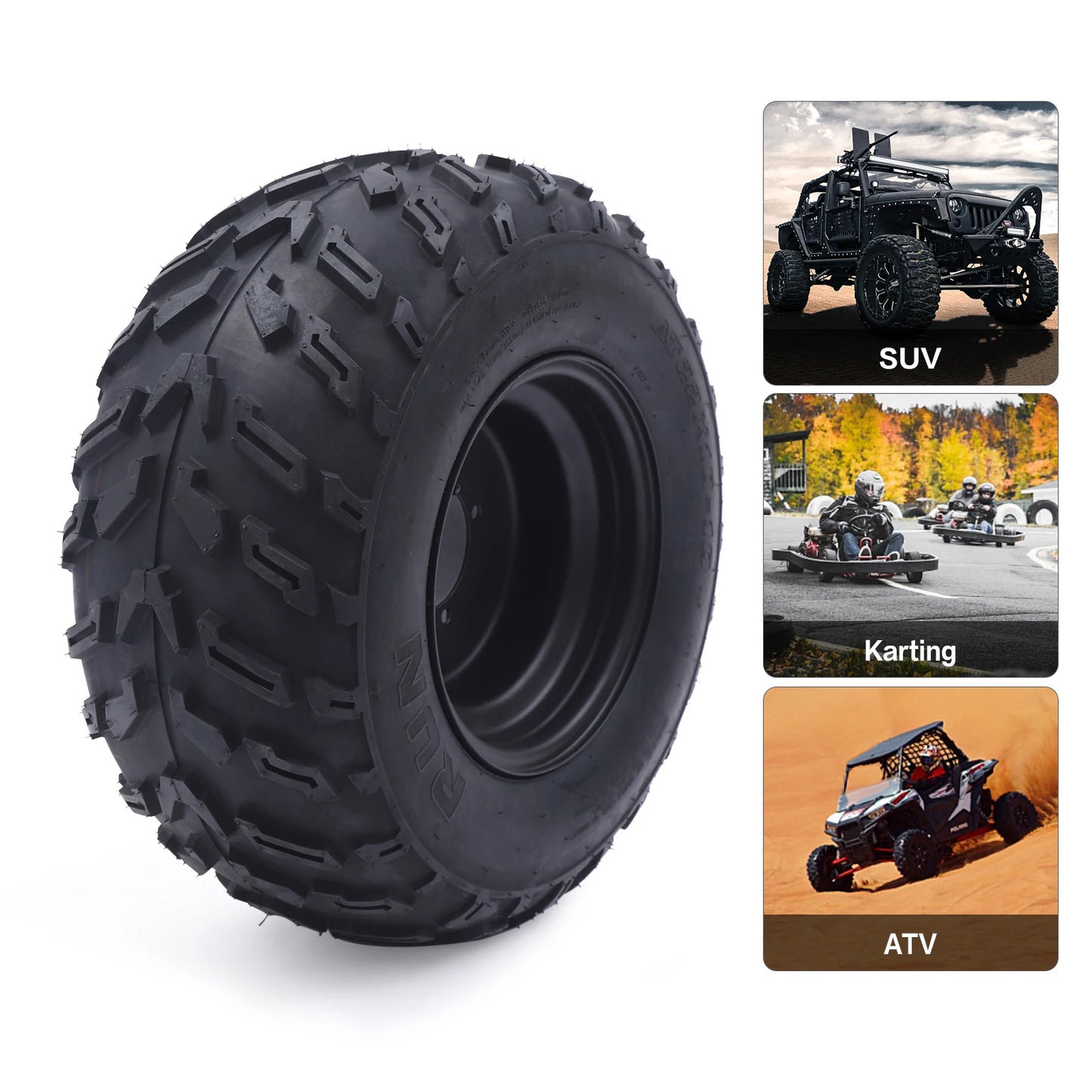 Off Road ATV Wheels Tire Rim Heavy Duty UTV GoKart